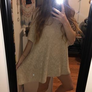 forever 21 oatmeal sweater